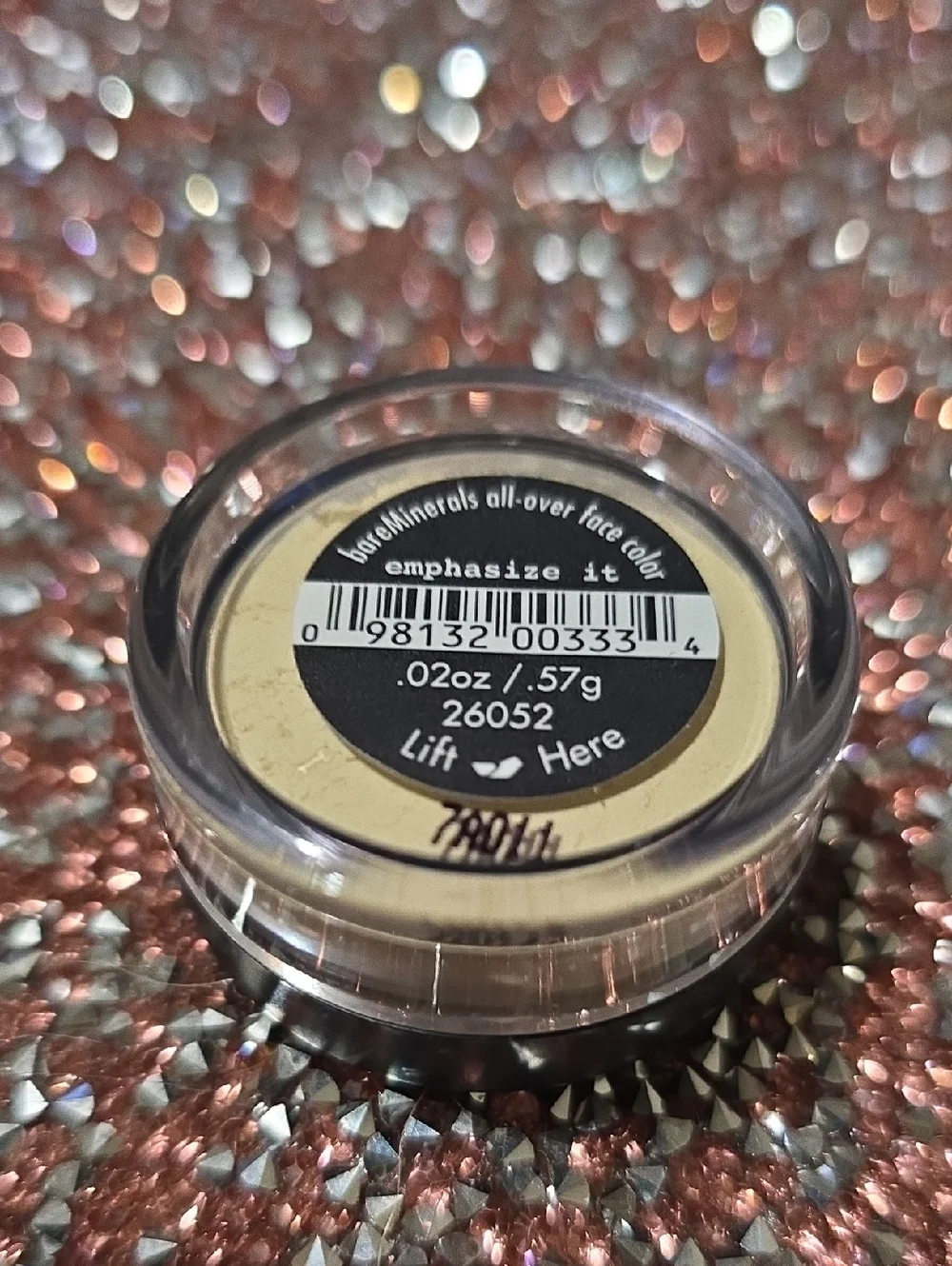 ❇️🧚‍♀️EMPHASIZE IT BareMinerals MINI All Over Face Color NWT